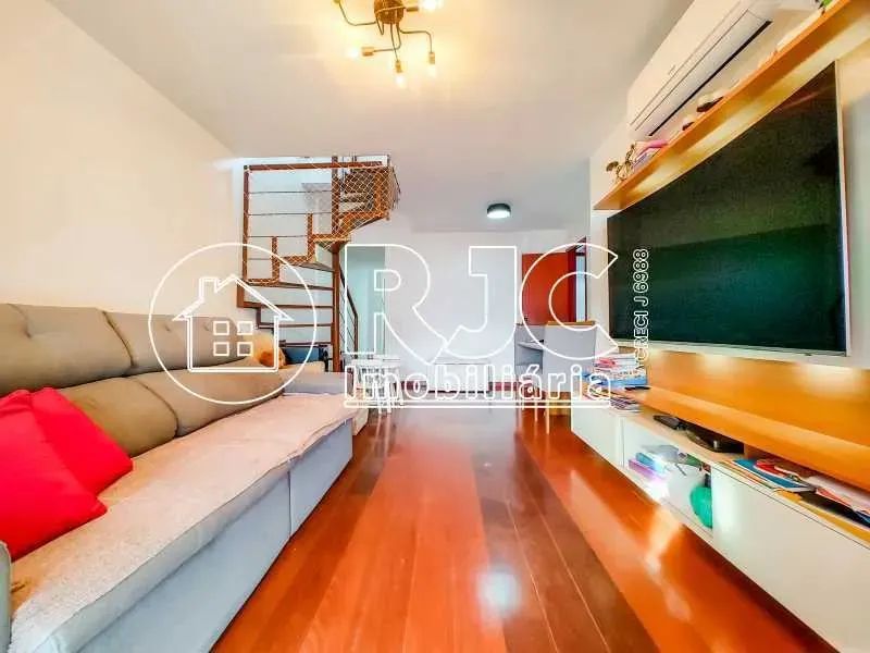Duplex para venda com 218 metros quadrados com 3 quartos em Tijuca - Rio de Janeiro - RJ - Foto 4
