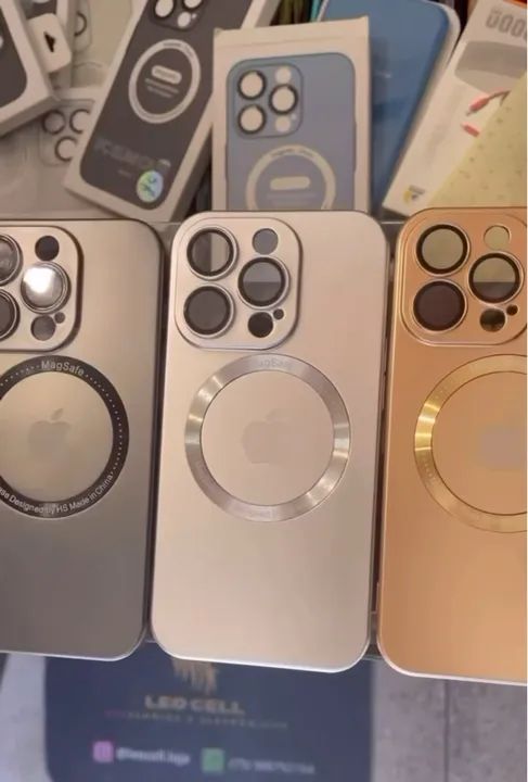 Cases de Luxo Magnética - Novas