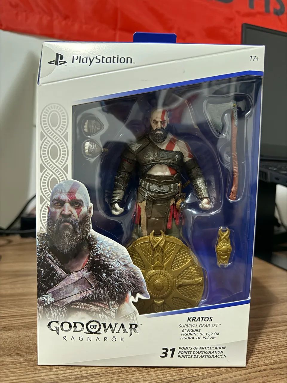 Playstation God Of War Action Figure Custom Ps5 Edition God Of War
