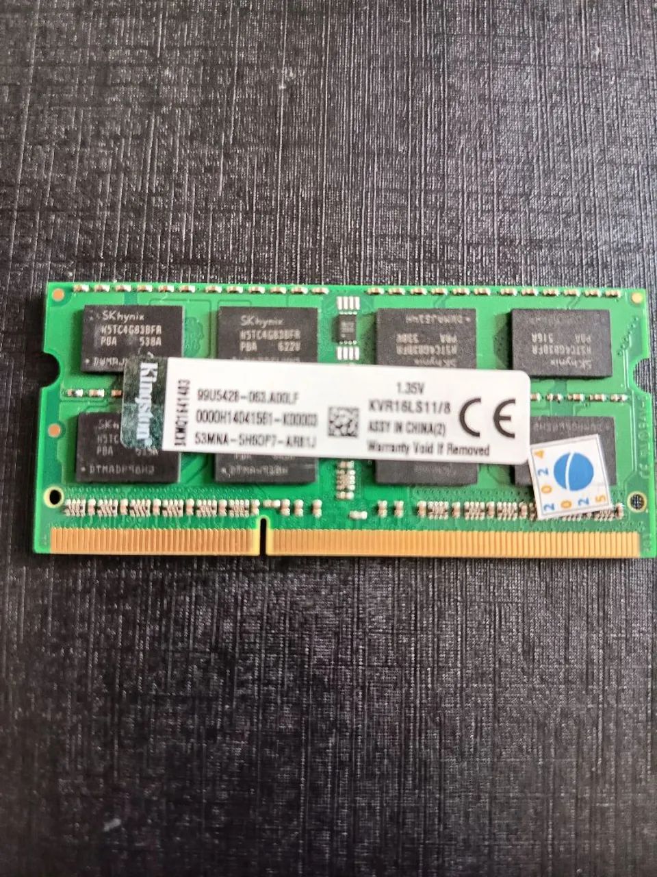 Memória ddr3 8gb kingston65713023494529123