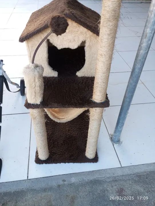 Casinha para Gatos - Brinquedo para seu Pet - Foto 3