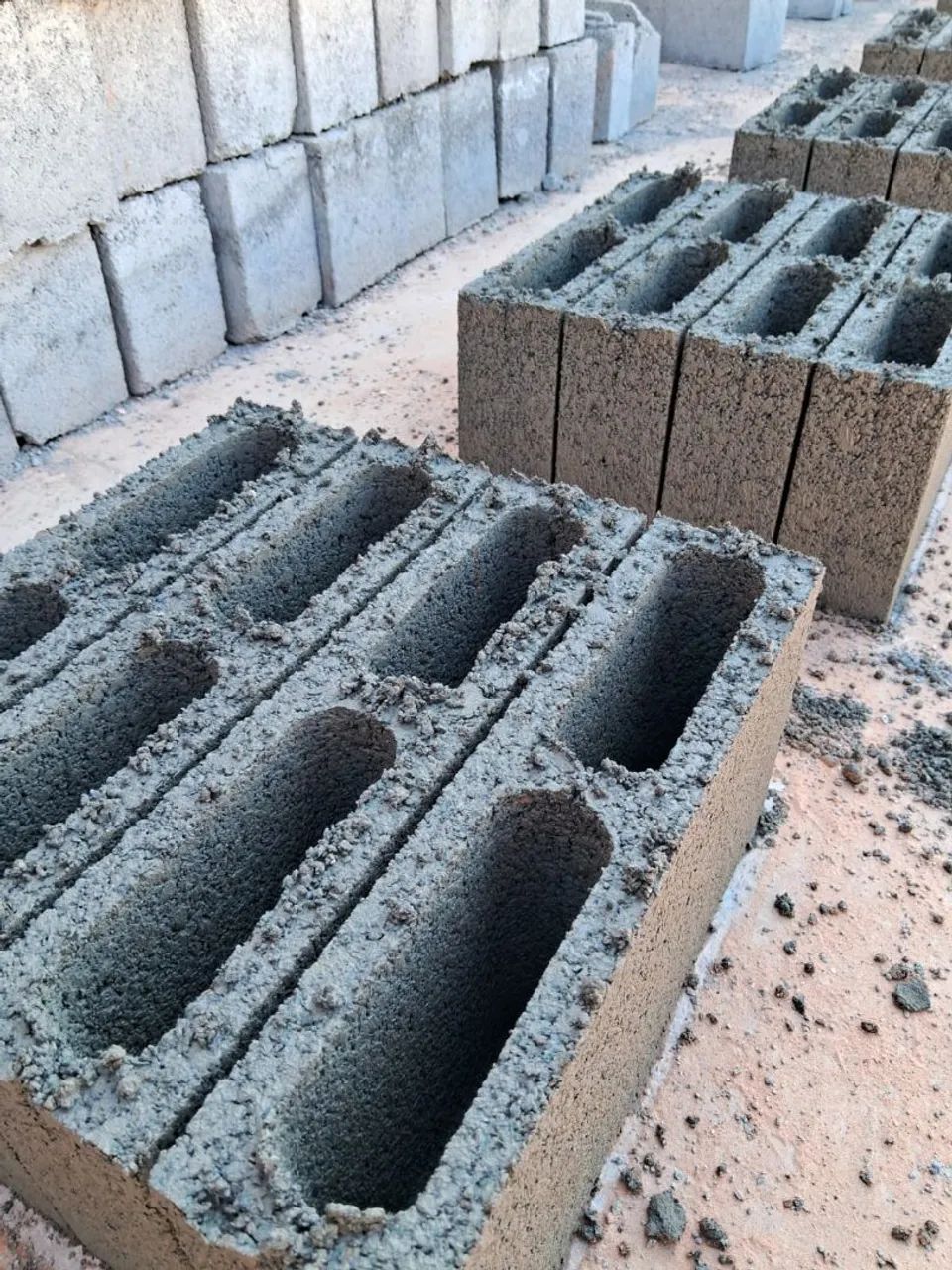 Blocos de concreto 
