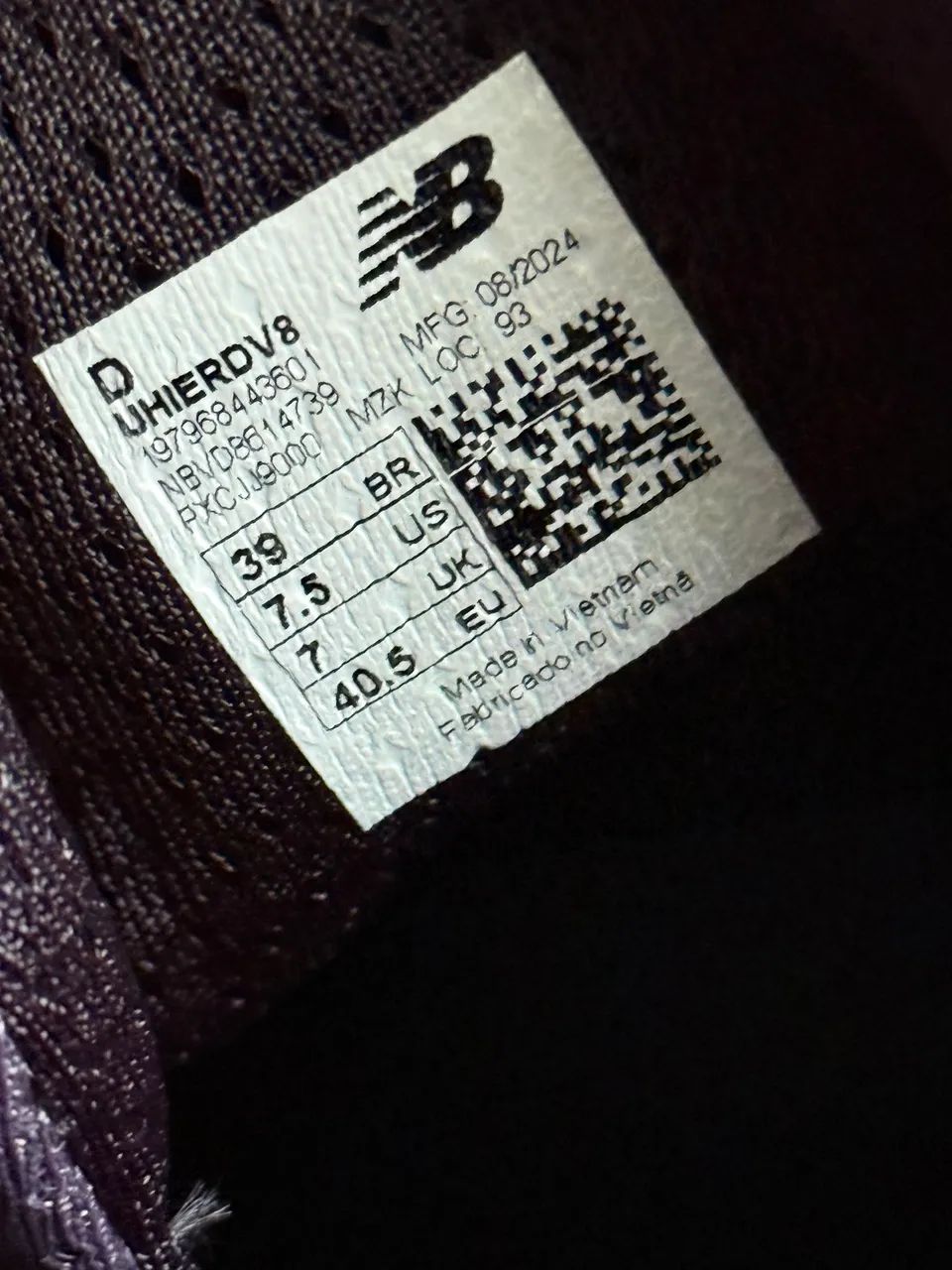 Tênis New balance hierro v8 x district vision  - Foto 6