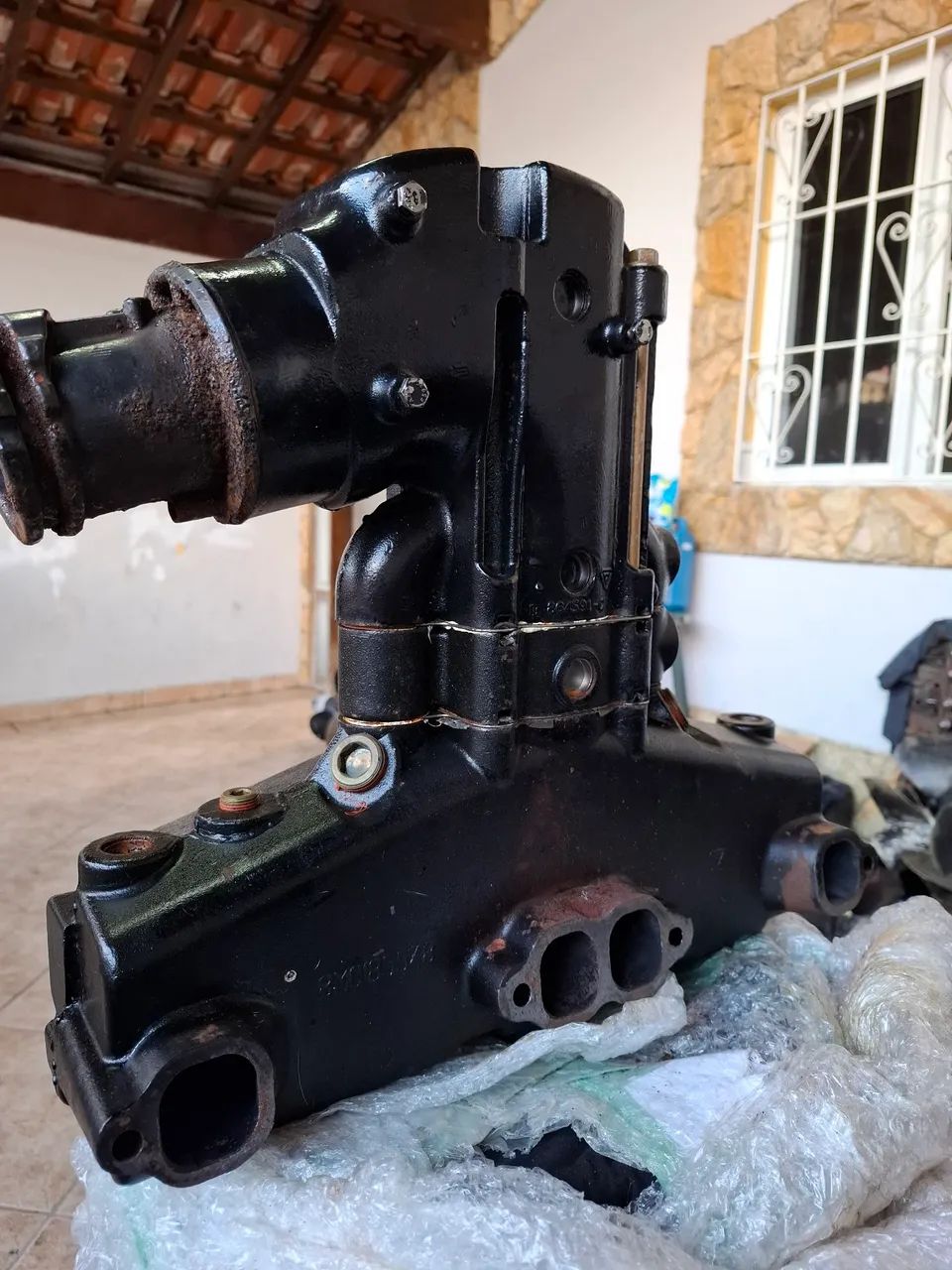 Mufla Completa V6 V8 Mercruiser MAG 5.7 6.2 5.0 4.3  - Foto 2