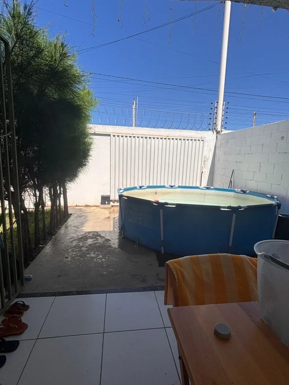 Piscina portátil para o seu lazer!