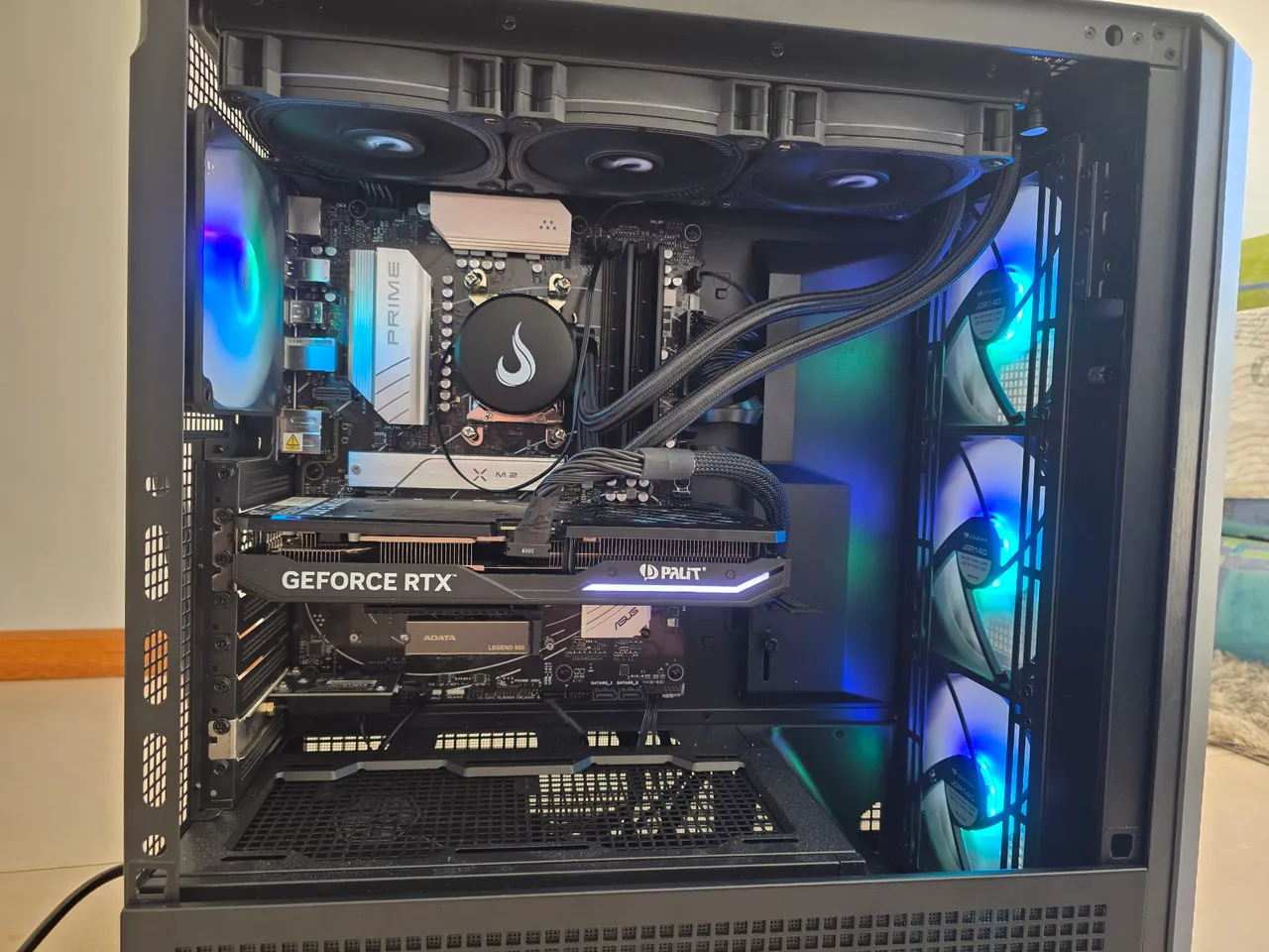 Computador de Alta Performance - Ryzen 7 9800x3D | RTX 4070 SUPER 12GB