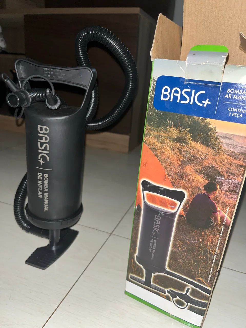 Bomba de inflar manual 