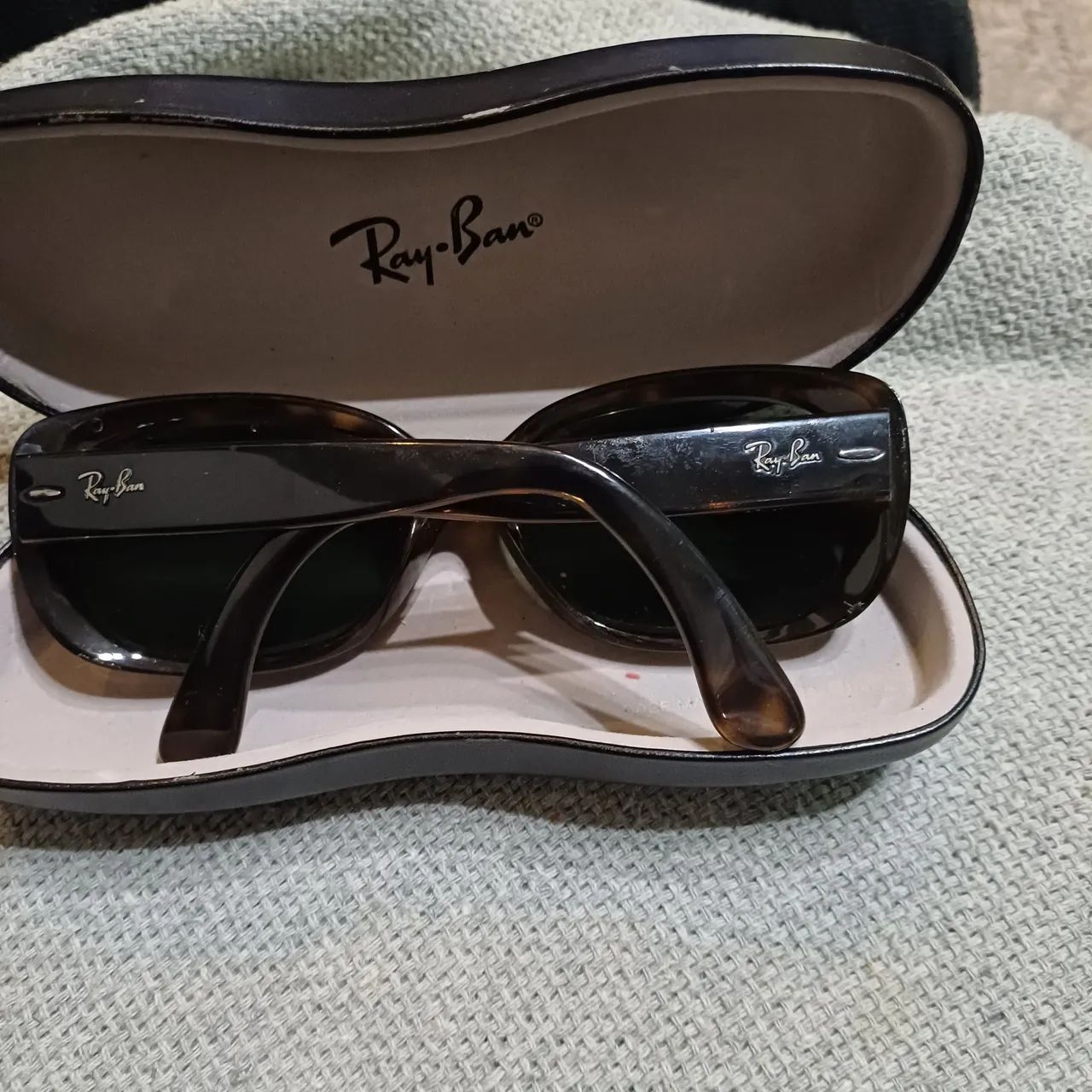 Armação de sol com grau Ray Ban - Foto 2