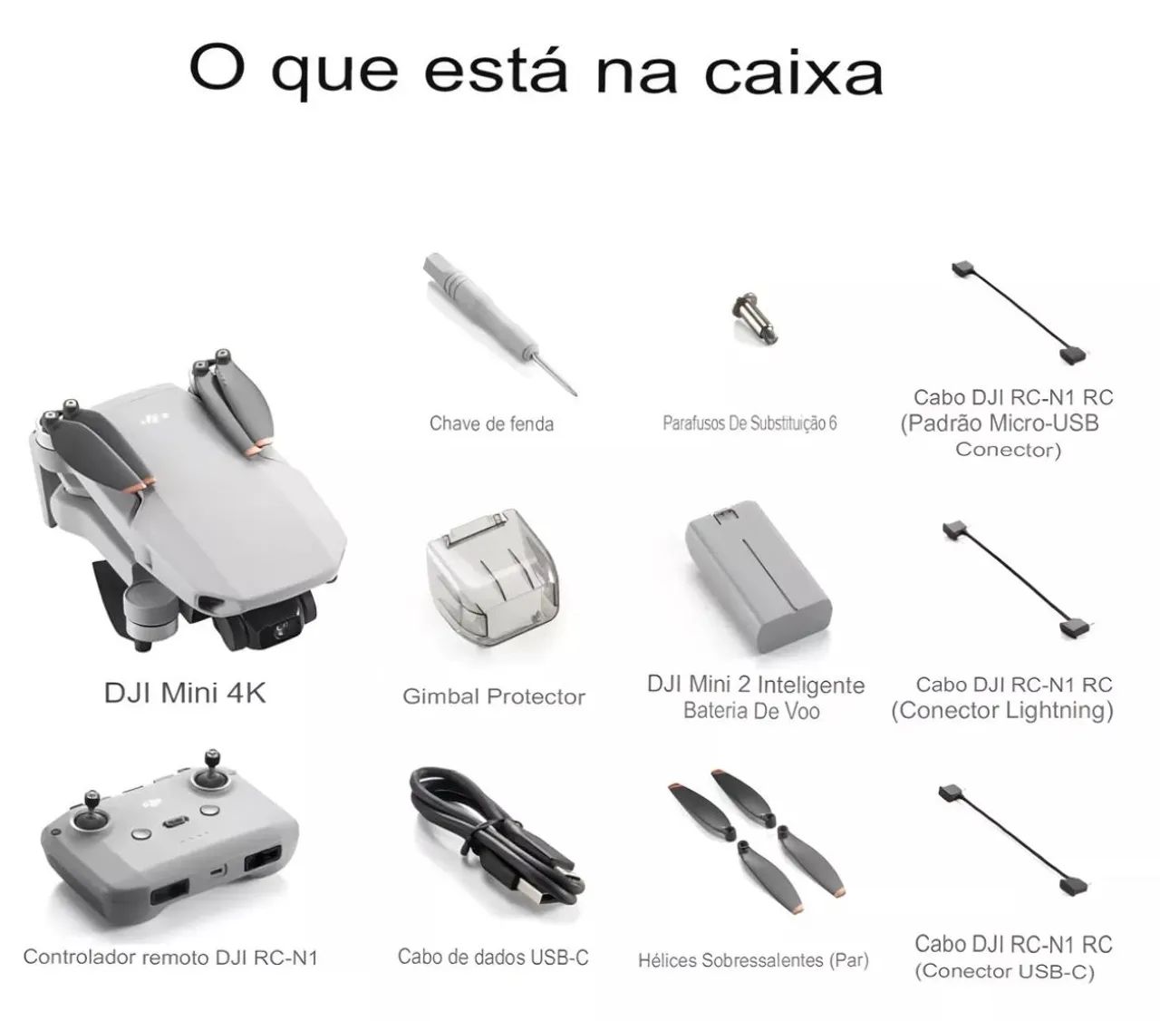 DJI Mini 4 K - Novo e Lacrado - Foto 2