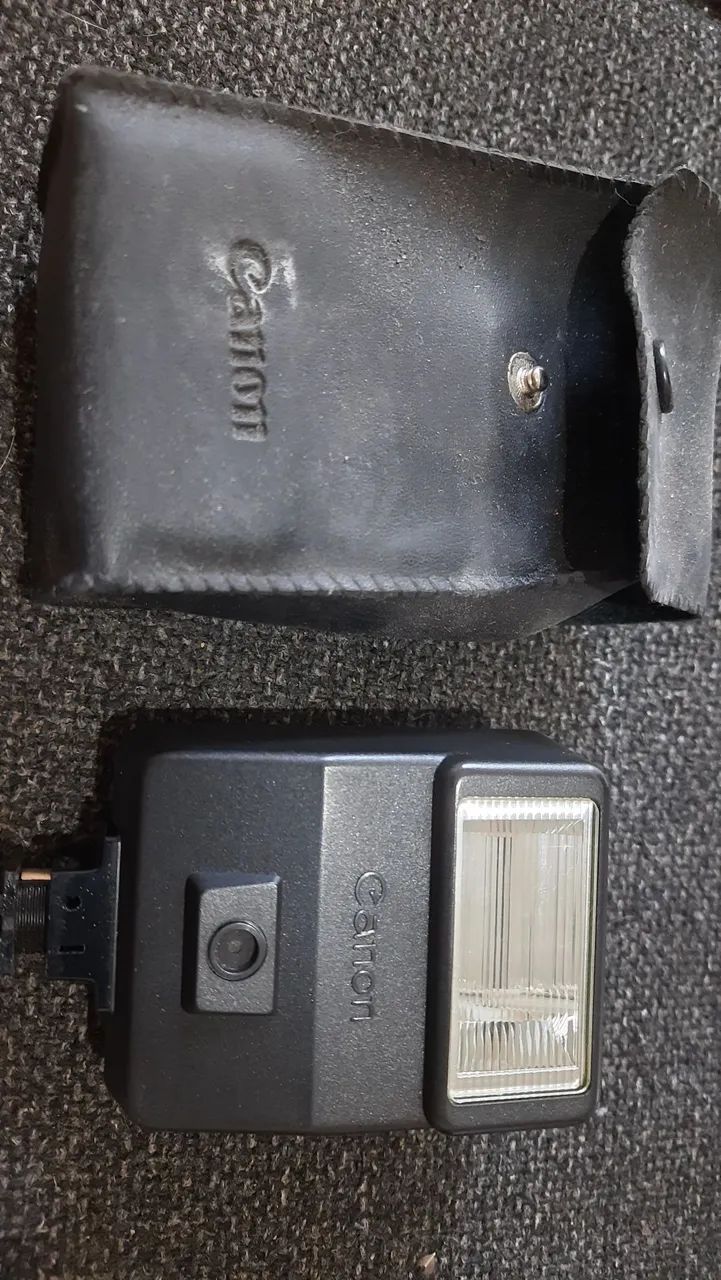 Flash Canon Speedlite 155A com Case