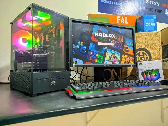 Pc Gamer + Monitor 24pl Gta 5 Csgo Cod warzone - Foto 3