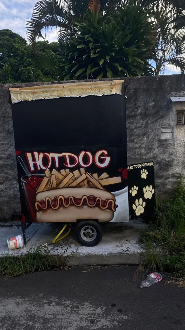 Carrinho de Hot Dog Artesanal
