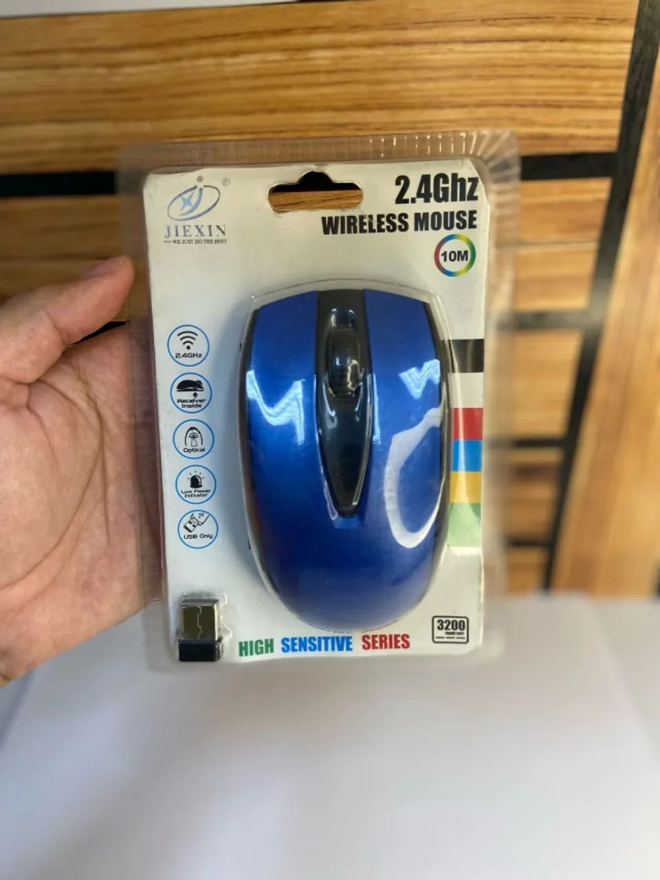 Mouse sem Fio 2.4 Ghz - Jiexin