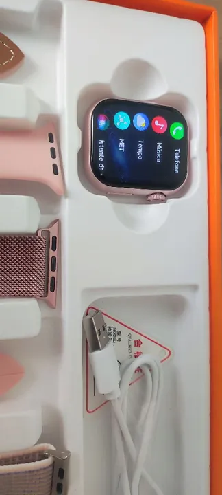 Smartwatch Novo com Carregador