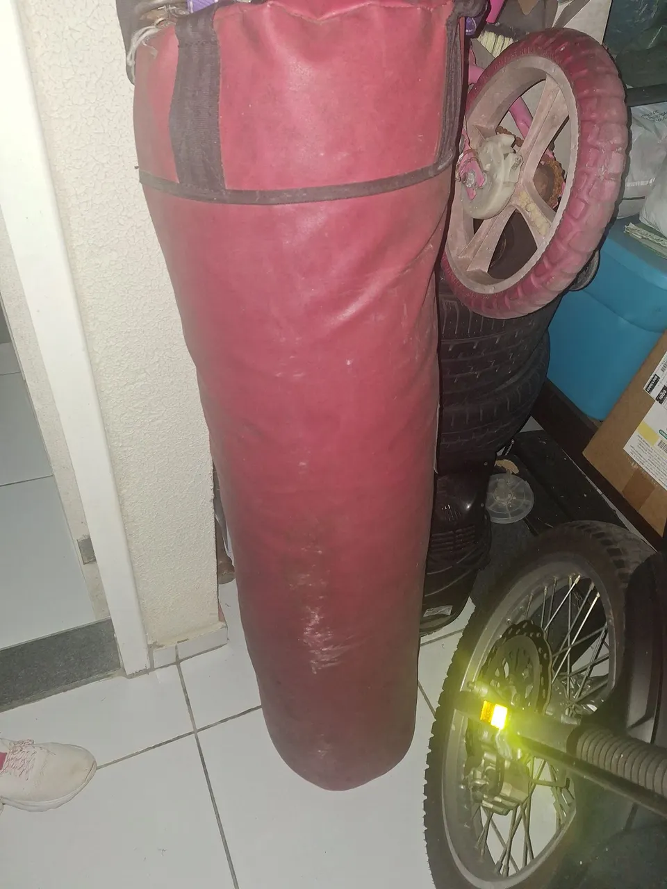 Saco de pancada para treino de Boxe/Muay Thai