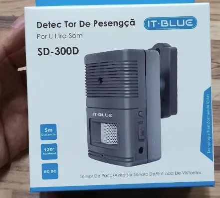 Detector De Presença Por Ultra-som It-blue SD300D