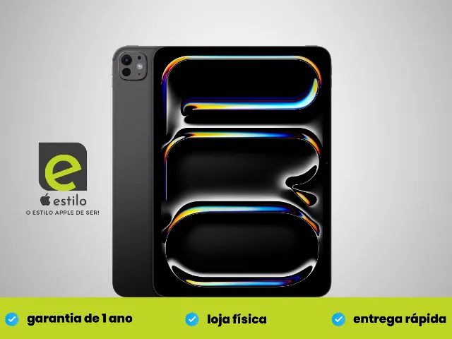 iPad Pro 11 256GB Wi-Fi M5 2025 - Novo - Loja Física - Tablets e E