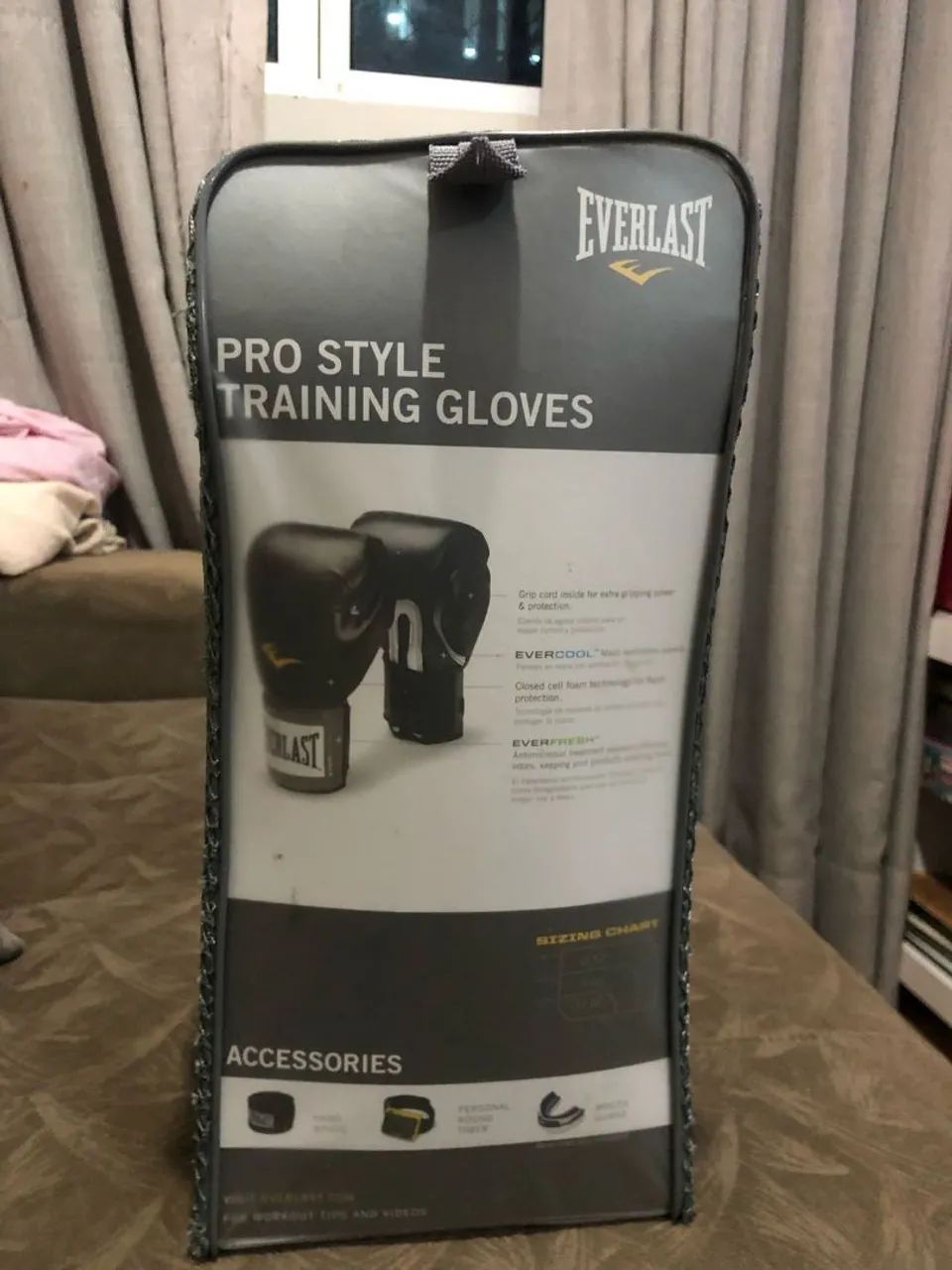 Luvas Everlast Pro Style para Boxe/Muay Thai - Foto 4