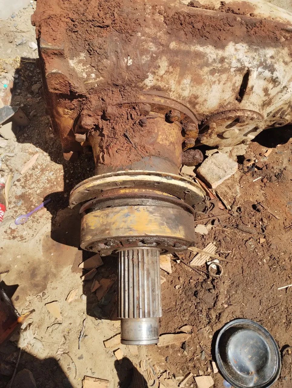 Diferencial motoniveladora fiatallis fg70