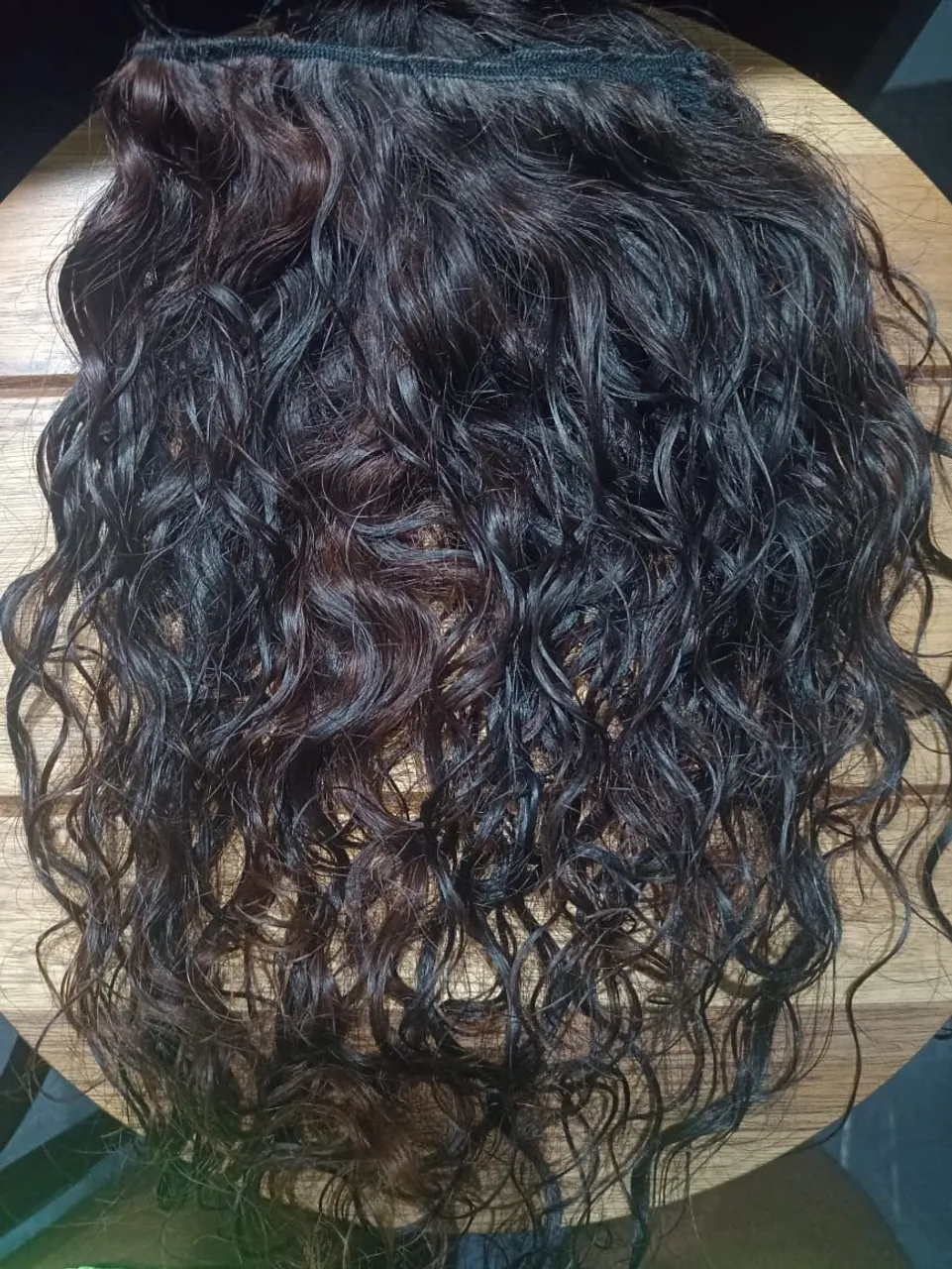 Cabelo Humano Virgem - Cacheado