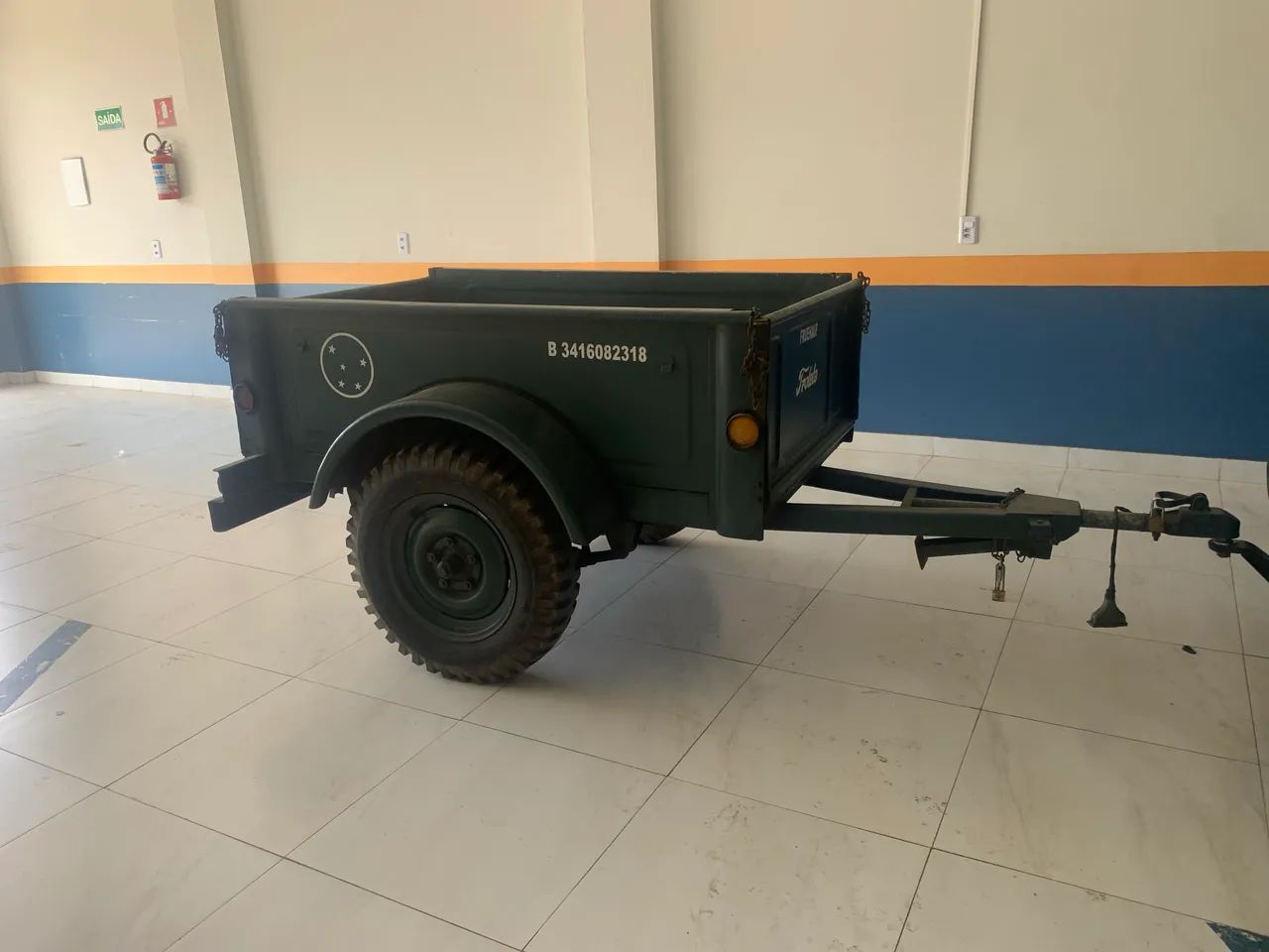 Carretinha Militar - relíquia - Foto 2