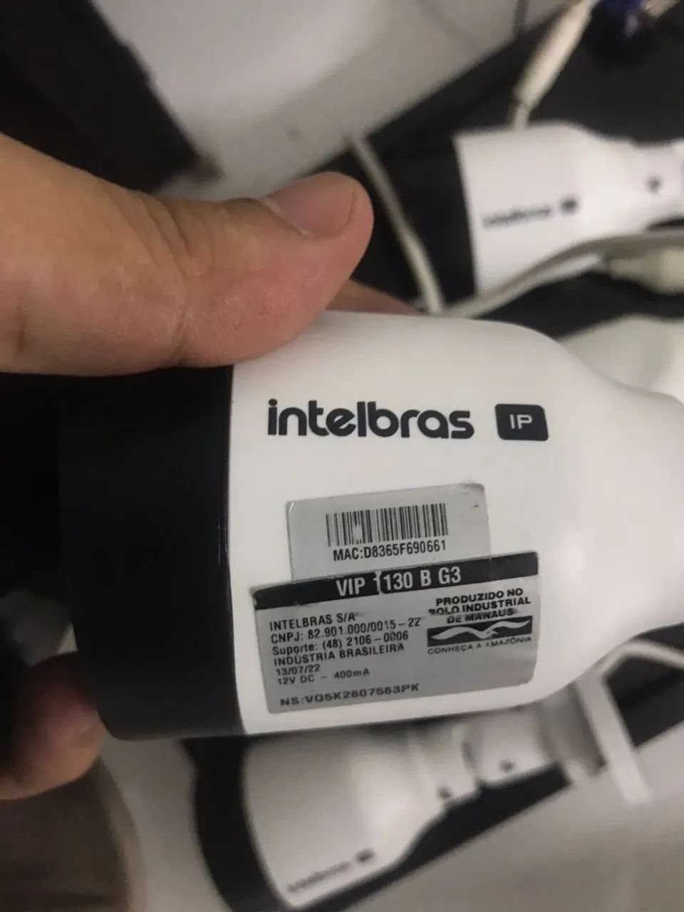 Câmera Intelbras IP Full Hd Wi-fi 