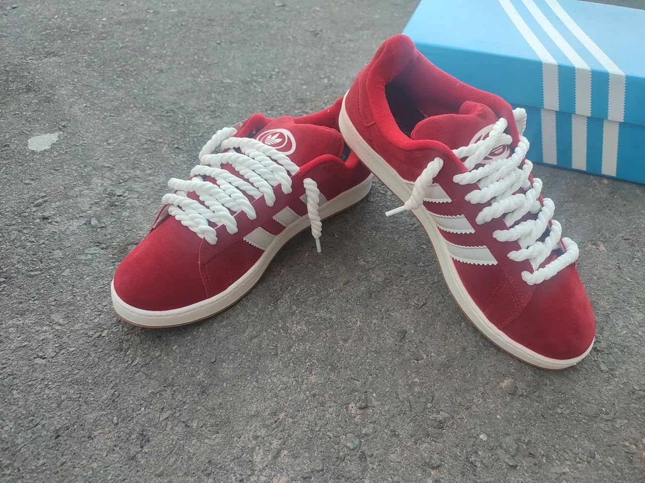 Tênis Adidas Vermelho - Foto 3
