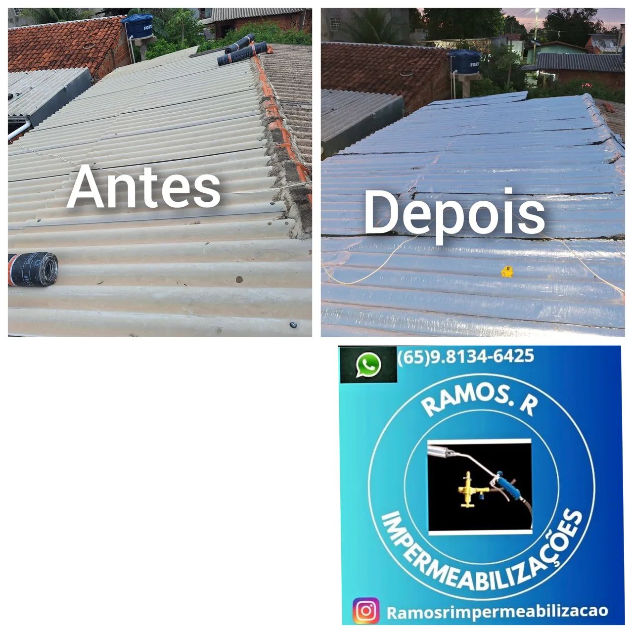 Impermeabilização telhado 