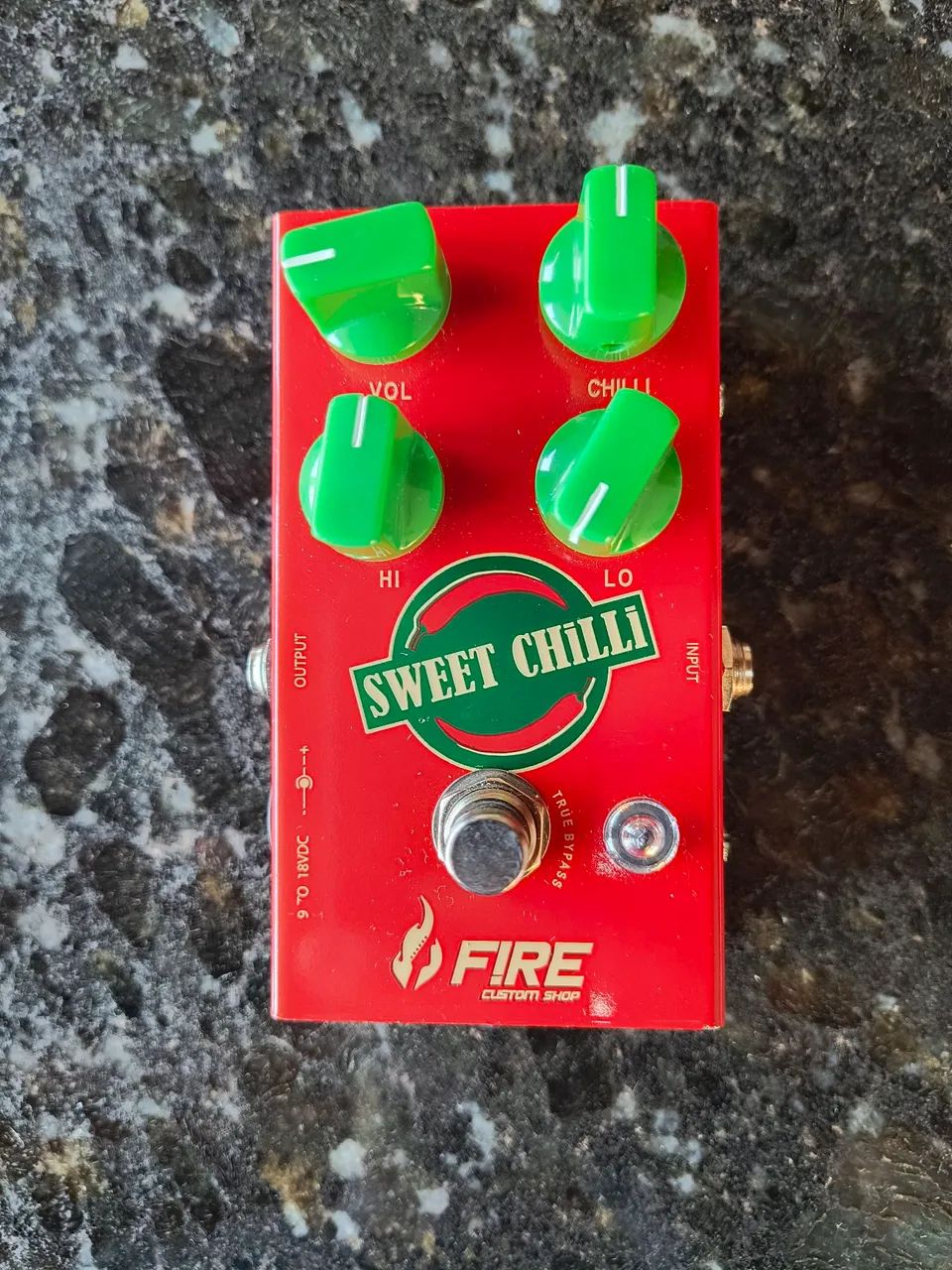 Sweet Chilli Boost Overdrive Low Gain Fire Tipo BB Preampna Caixa!