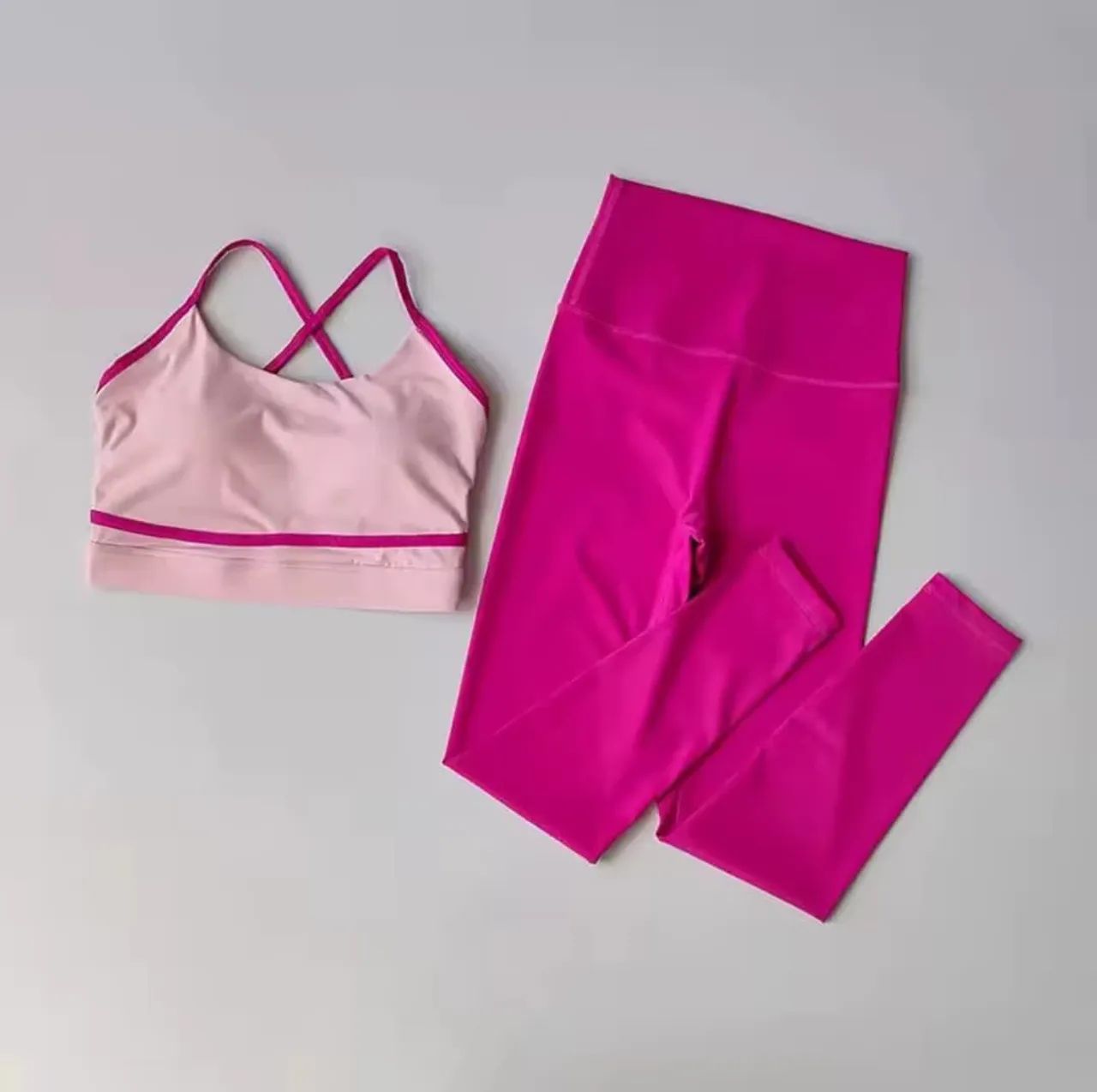 Conjunto Fitness Top e Calça várias cores - Foto 5