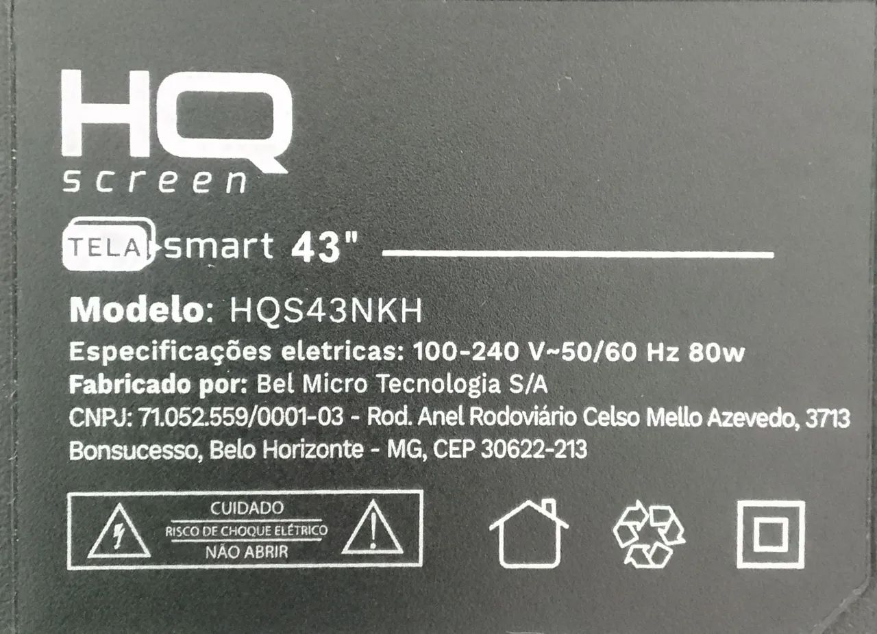 Smart TV HQ 43 Pol. + Fire Stick TV - Foto 3