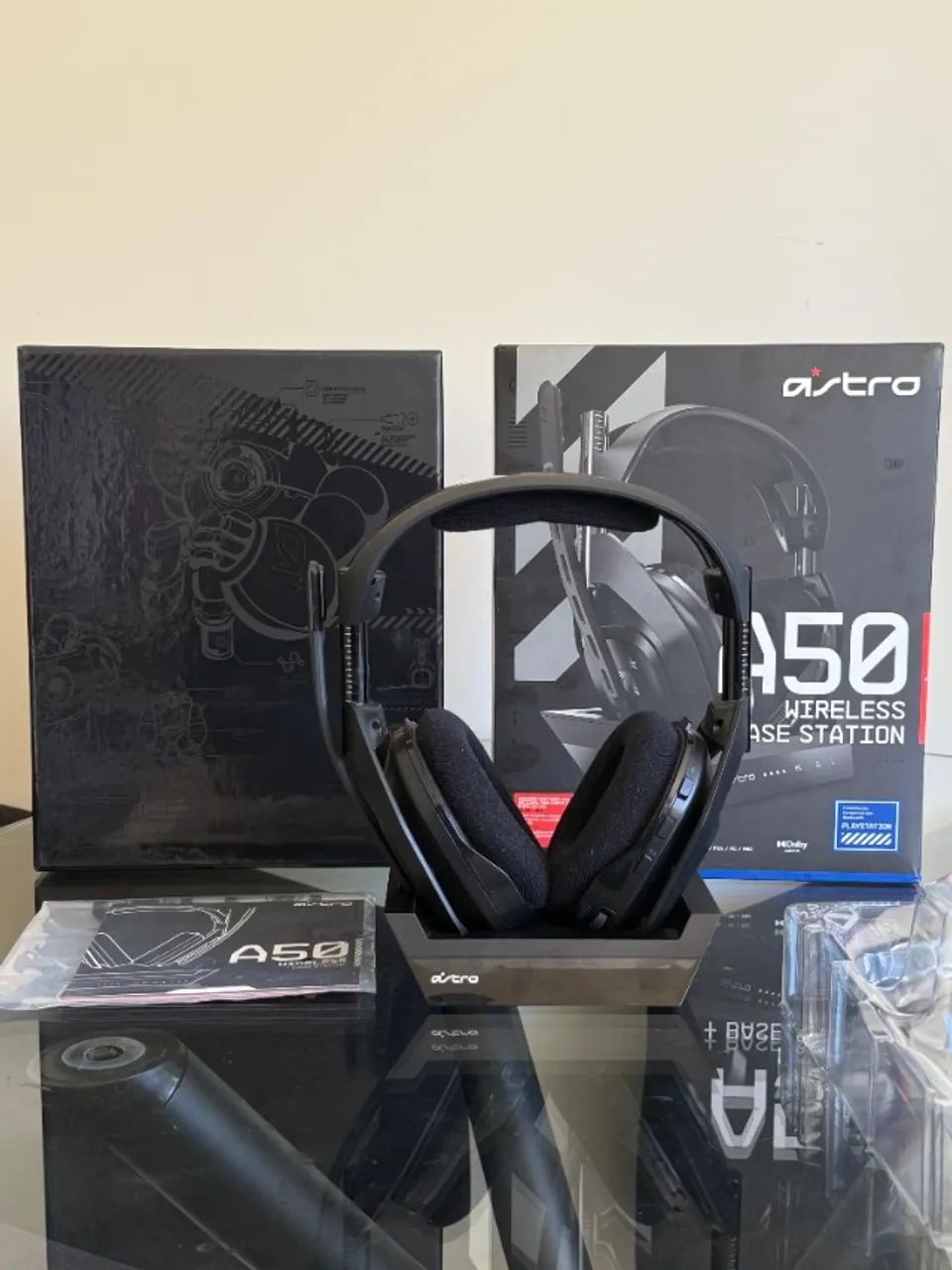 Headset Gamer Astro A50 Wireless + Base Station (USADO) - Foto 2