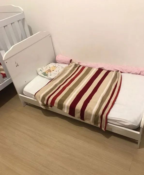 Berço Minicama 3 em 1 Grão de Gente com Colchão - Foto 4