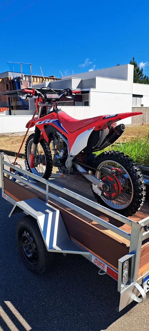 Crf 250 e carretinha nova  - Foto 4