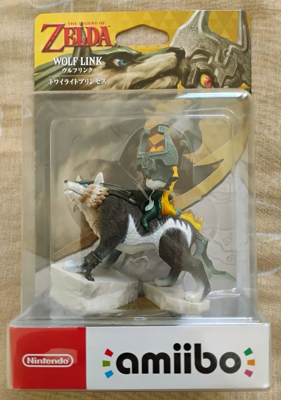 Amiibo Zelda Wolf Link lacrado