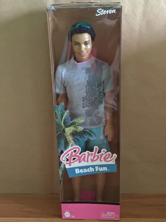 Barbie Beach Fun: Steven 2005 (Em perfeito estado) Mattel - Foto 2