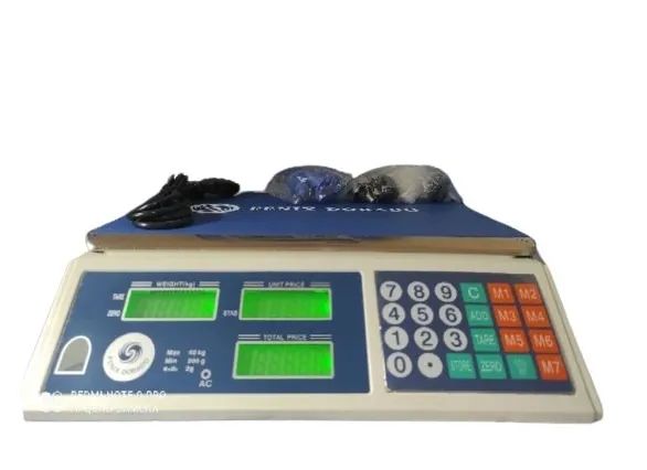 Balança Digital comercio C/ Bateria Embutida Pesa Até 40 Kg Bivolt - Foto 4