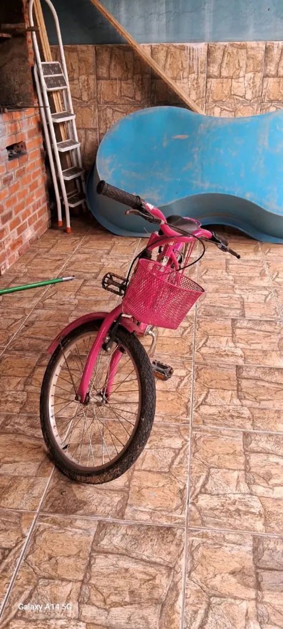Bicicleta Infantil Rosa - Foto 4