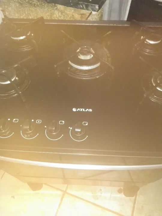 Fogão Atlas Agile Glass 5 bocas - Foto 2