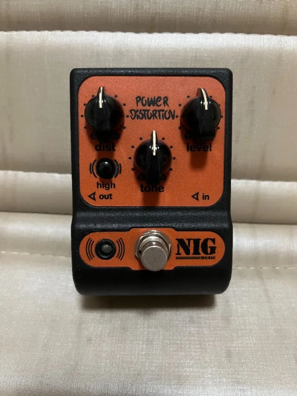 Pedal Nig Pocket Power Distortion - Super Conservado!!!