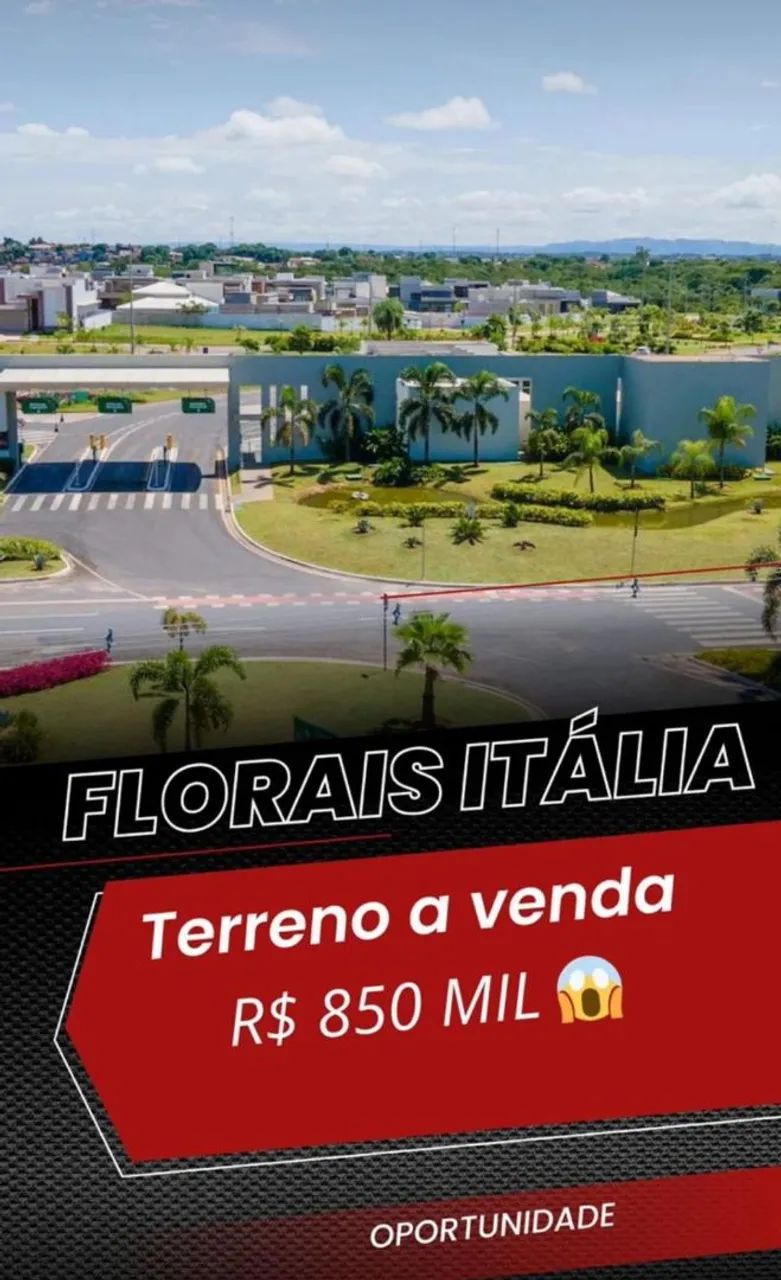 Terreno condomínio florais italia 