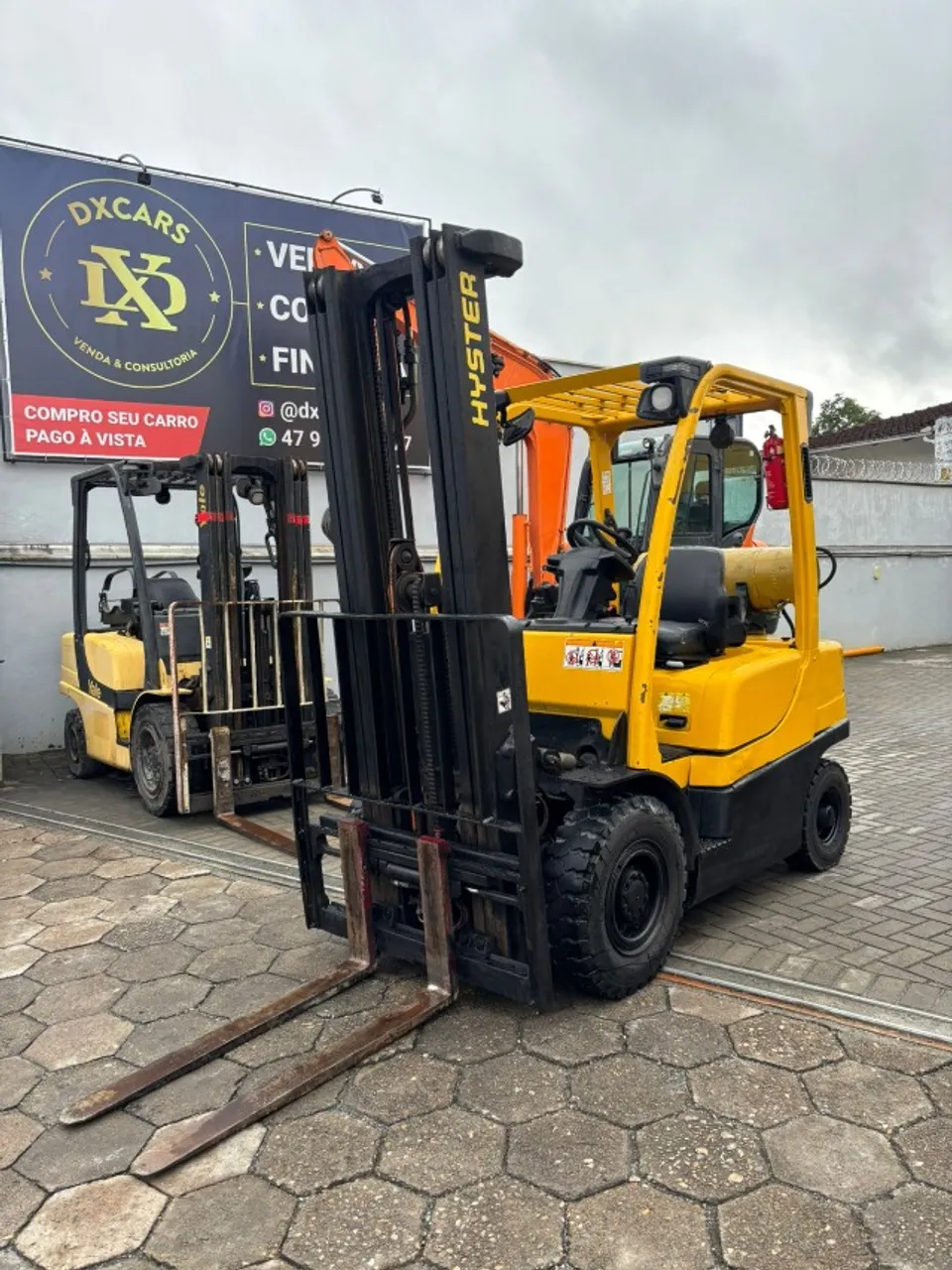 Empilhadeira GLP Hyster 50ft Ano 2009