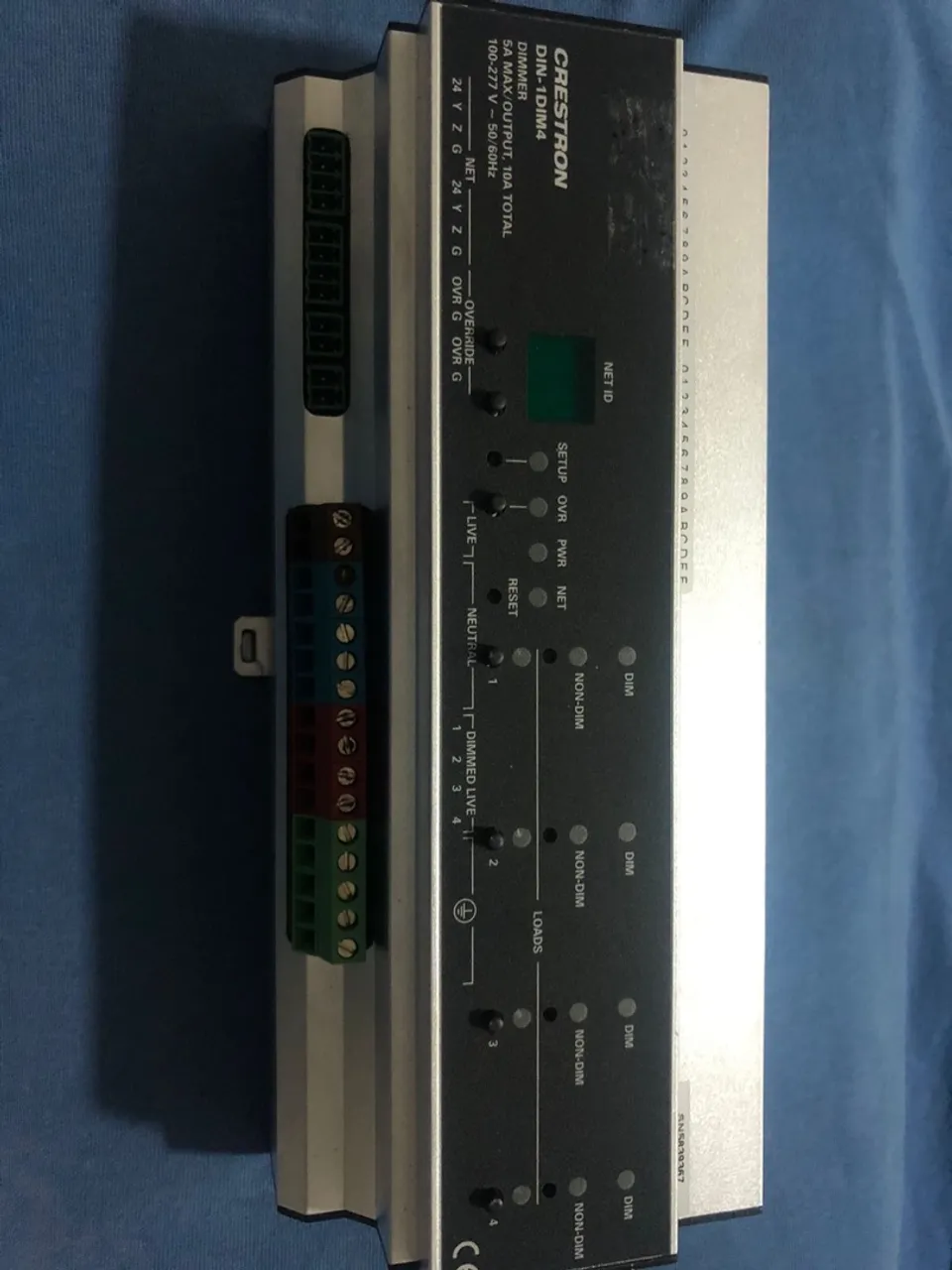 Dimmer Crestron DIN-1DIM4