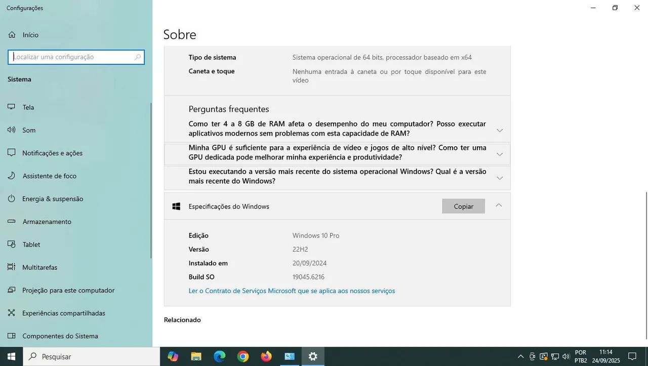 Computador de mesa C/ mesa e cadeira  - Foto 5