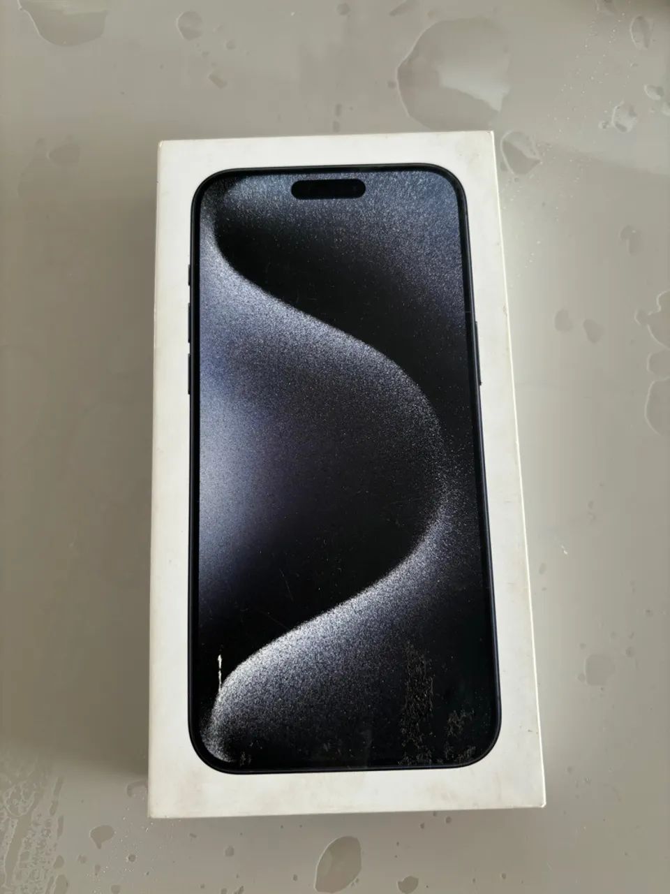 Caixa iPhone 15 pro max completa 