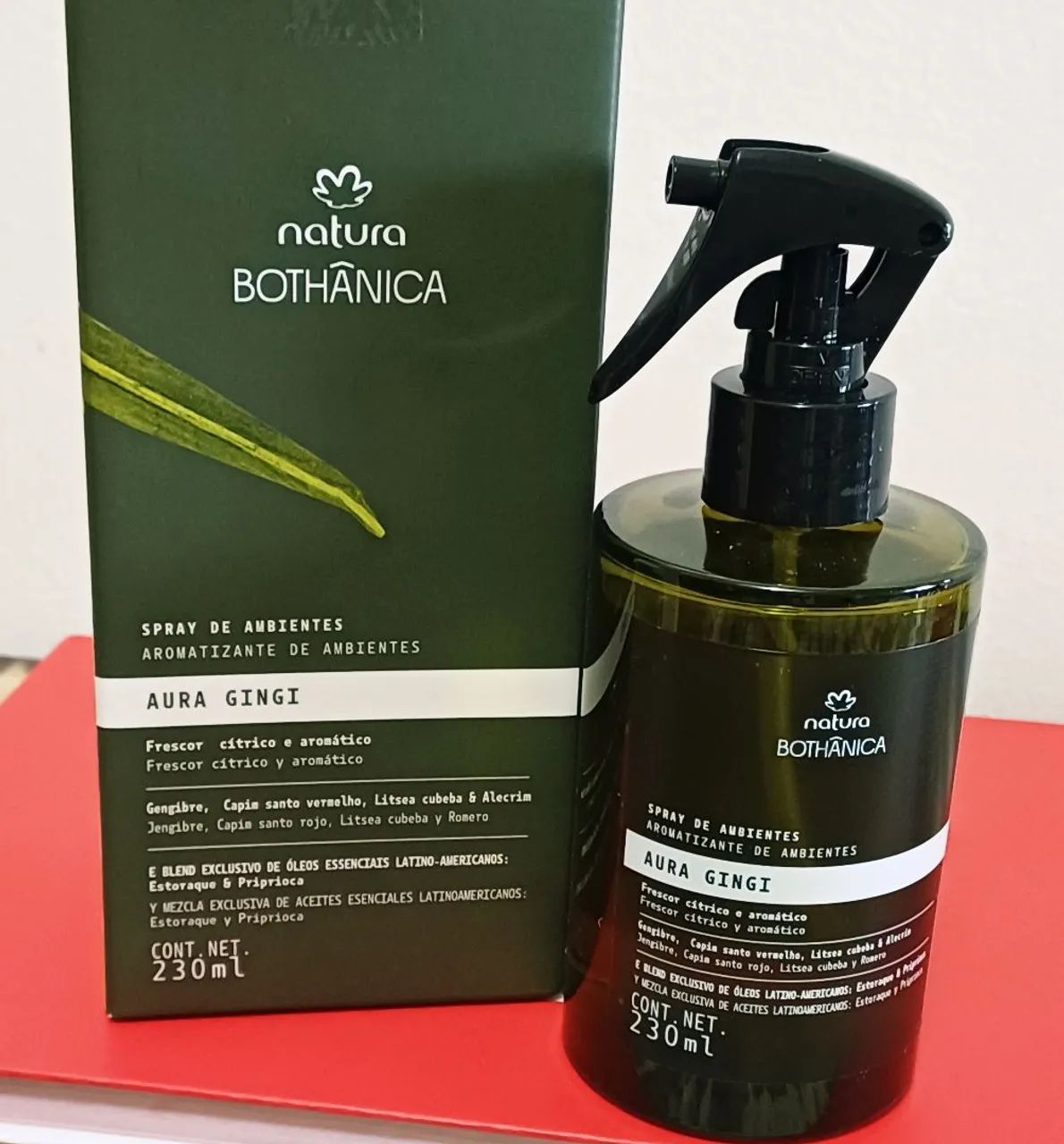 Spray de Ambientes Natura Bothânica Aura Gingi