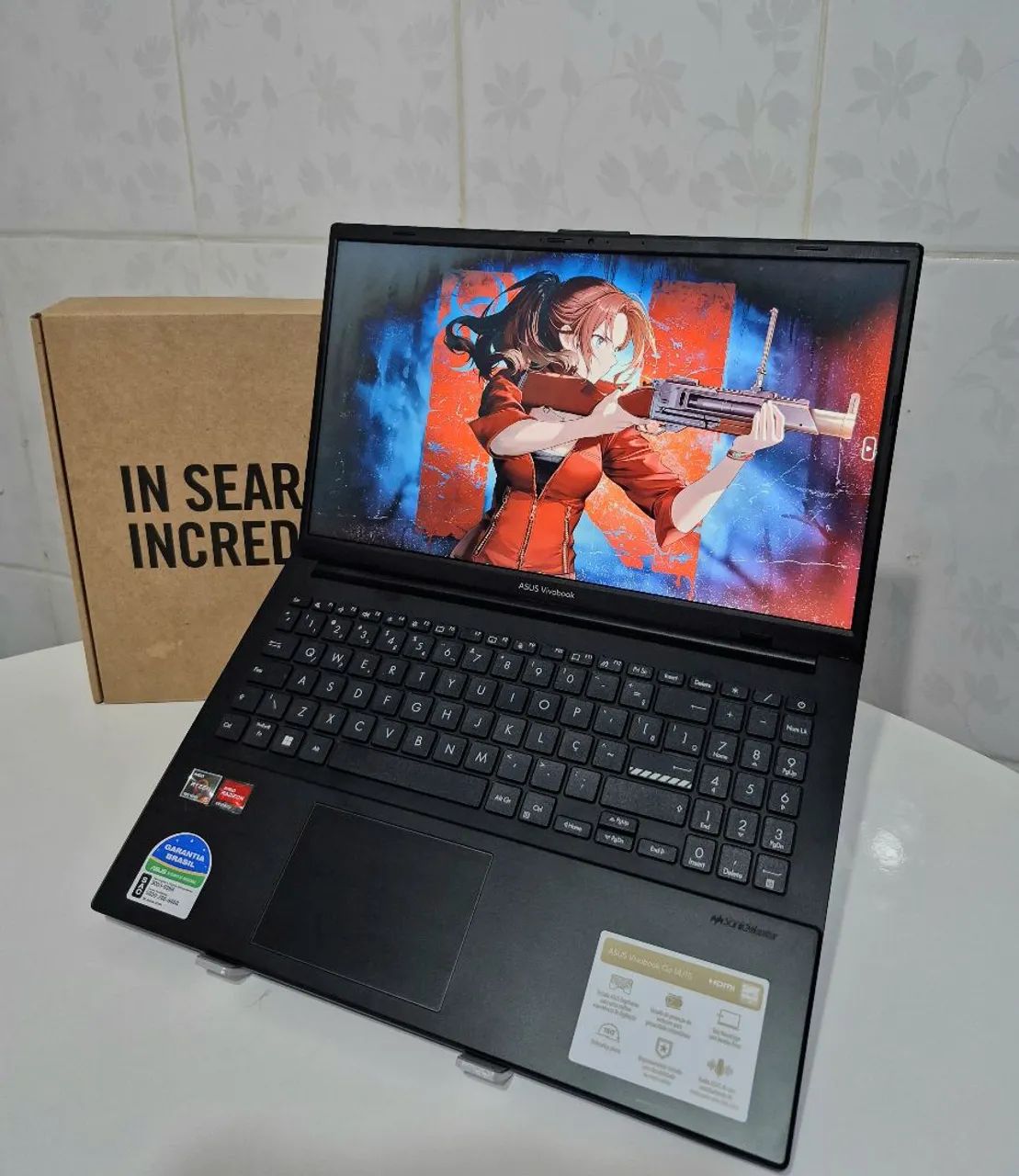 NOTEBOOK ASUS VIVOBOOK I5 COM CAIXA, NOTA FISCAL E NA GARANTIA - Foto 5