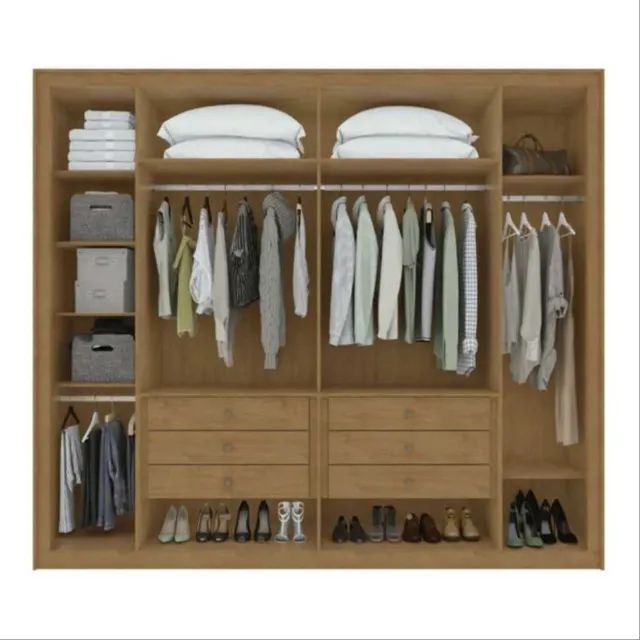 Guarda Roupa Casal 6 portas Imperatore 100% MDF -DIRETO DE FÁBRICA! - Foto 2