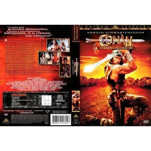 DVD'S CONAN O BARBARO E CONAN O DISTRUIDOR - Foto 5
