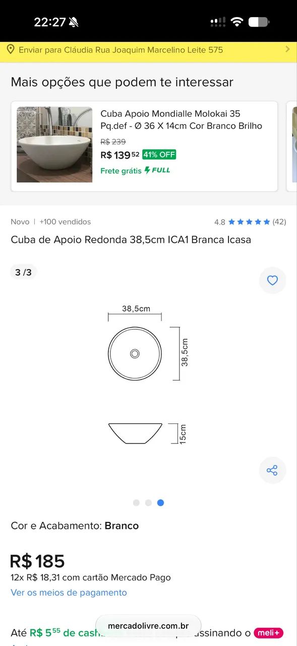 Cuba sobreposta  - Foto 3